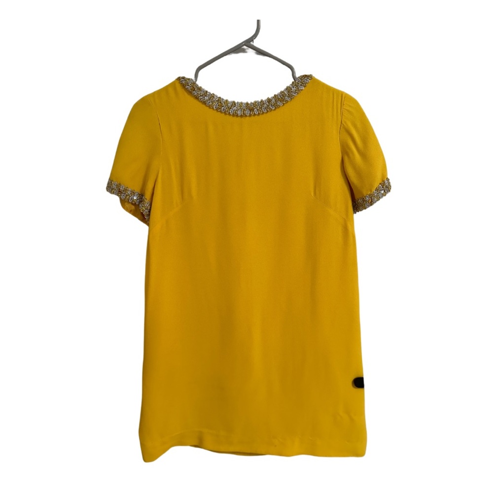 Vintage Yellow Mini Dress size 4